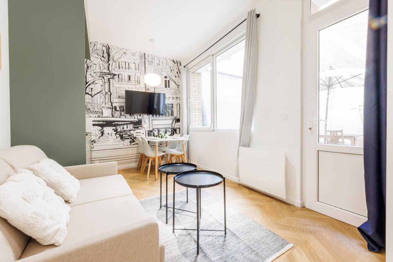 Appartement Moderne 1Br-4P - Guy Moquet Paris Exterior foto